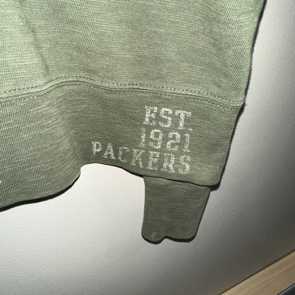 Green Bay Packers 47 Brand Vintage Forty Seven Long Sleeve Shirt. Size Large - Picture 3 of 6